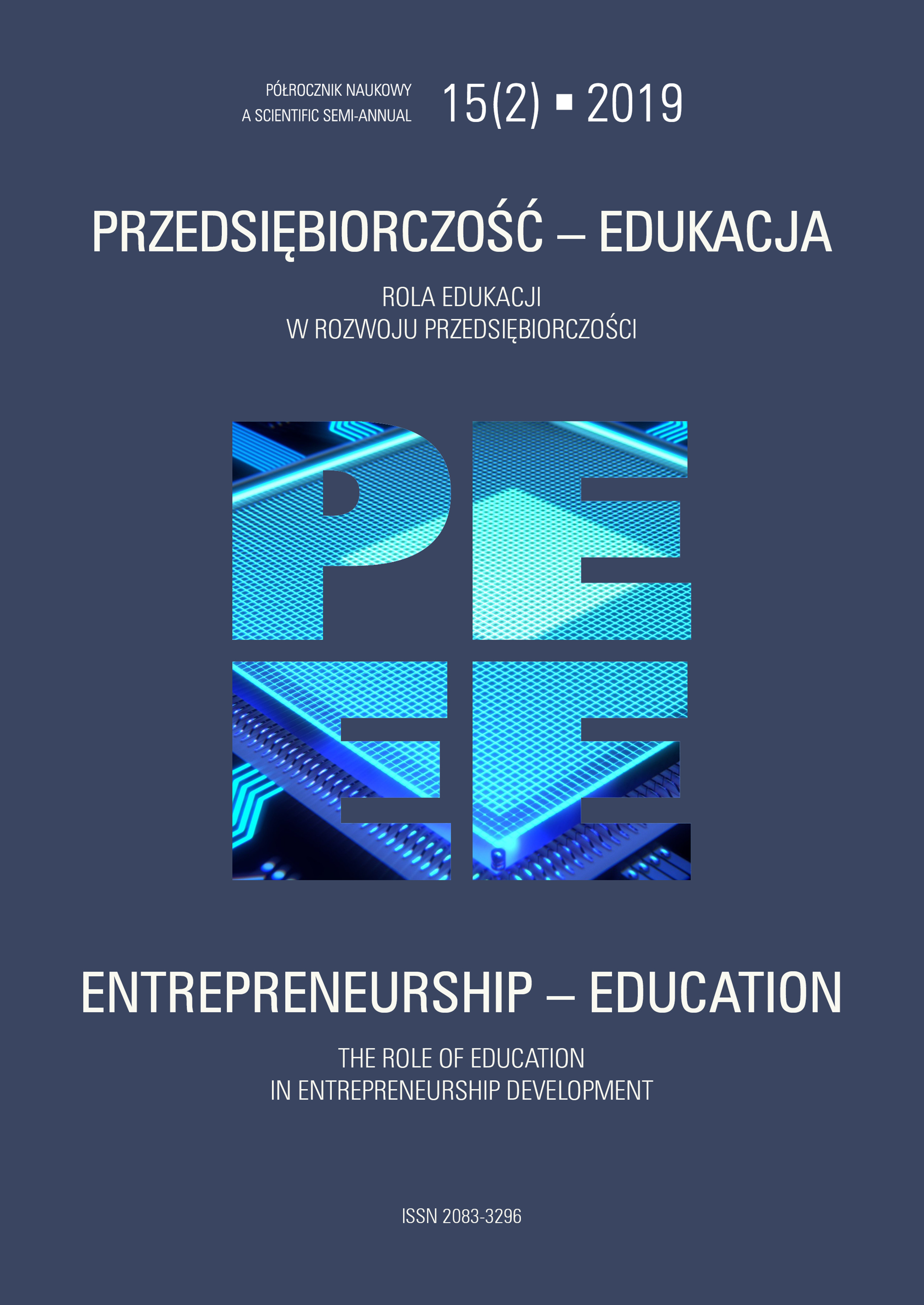 					View Vol. 15 No. 2 (2019): The role of education in entrepreneurship development
				