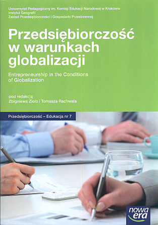 					Pokaż  Tom 7 (2011): Przedsiębiorczość w warunkach globalizacji
				